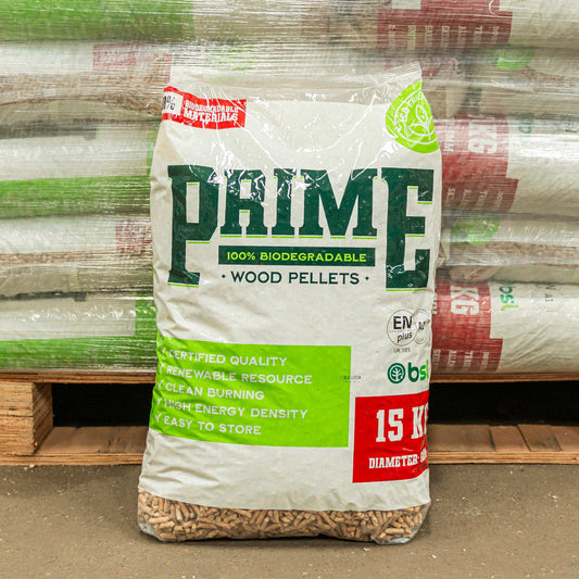 Prime Pellet 6mm Enplus A1 Pine in 15 KG Bag