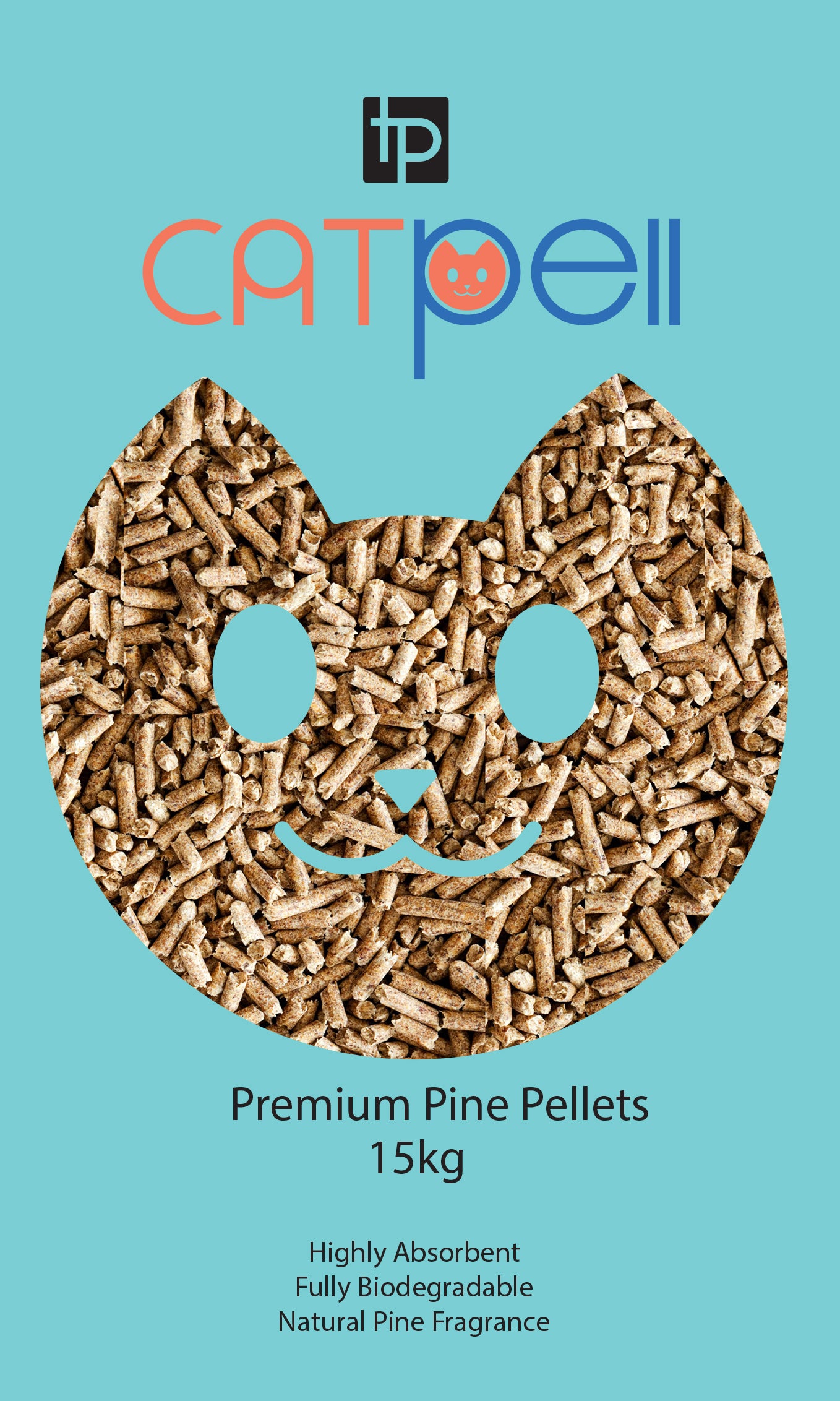 Catpell 6mm Pine Pellet in 15 KG Bag